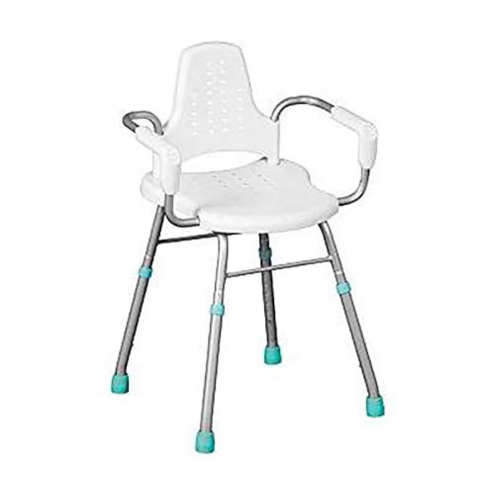 HOMECRAFT Prima Height Adjustable Aluminum Shower Stool