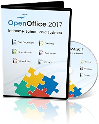 Office Suite 2017 Home Student and Business by Apache OpenOfficeTM for PC Microsoft Windows 10, 8.1 8 7 Vista XP 32 64bit| Alternative to Microsoft Office | Compatible with Word, Excel and PowerPoint