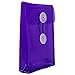 JAM PAPER Plastic Envelopes with Button & String Tie Closure - 4 1/4 x 6 1/4 - Assorted Colors - 6/Pack