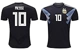 Lionel Messi #10 Argentina Soccer Jersey Away Adult Men's Sizes Football World Cup Premium Gift (L, Lionel Messi)