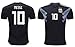 Lionel Messi #10 Argentina Soccer Jersey Away Adult Men's Sizes Football World Cup Premium Gift (L, Lionel Messi)