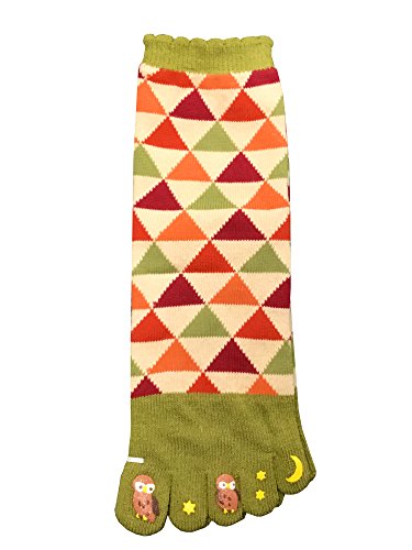 Shinobiya Japanese Tabi Socks Design Gohonyubi Fukurou