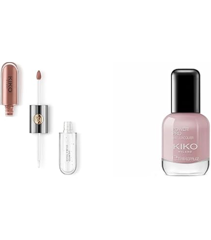 KIKO MILANO, Unlimited Double Touch, Batom e Gloss Incolor, Cor