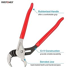 MAXPOWER 12 inch Groove Joint Pliers, Quick