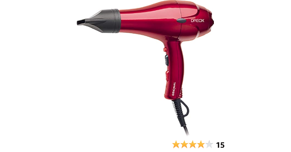 Sinelco Francia Original dreox secador de AC rojo Metallique 2000 W :  Amazon.es: Belleza