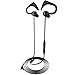 CBSVOL In-Ear Sweatproof Gym Running and Jogging Sports Headphones With Remote Button and Microphone, Hook-on Earphones