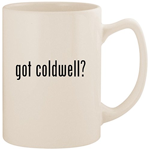 got coldwell? - White 14oz Ceramic Statesman Coffee Mug Cup