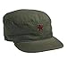 Rothco Vintage Fatigue Cap w/Red Star (US, Alpha, Large, Olive Drab)