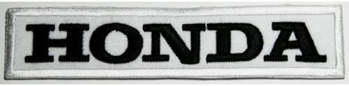 Honda patches 13x3 cm Iron on Patch / Embroidered Patch This Appliques Are Great for T-shirt, Hat, Jean ,Jacket, Backpacks.