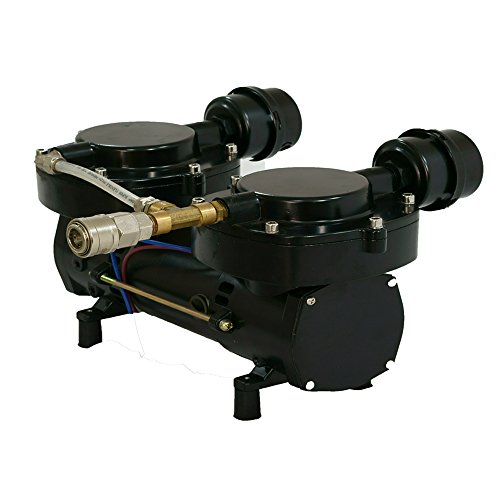 Davv 12V 160W Oilless Diaphragm Pump, Hookah Dive System Compressor
