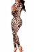 HOTAPEI Women Trendy Turtleneck Peruvian Tile Bodycon Jumpsuit M Multicolored3