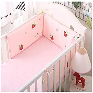 Crown Pattern 18030 Cm Crib Bumpers U L Shape Baby Bedding Set Cot