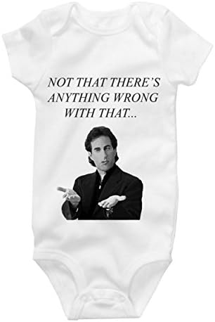 Not That There's Anything Wrong With That Seinfeld Parody Cute Onesie Bodysuit (18 months)