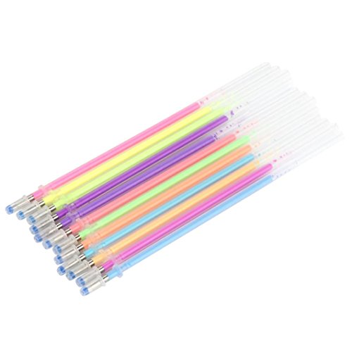 image for Lowprofile 48Pcs/12Pcs Colors Gel Refills Neon Glitter Markers Highlig