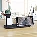 Wireless Charger 3 in 1 Wireless Charging Stand Apple Watch Fast Charging Station QI Wireless Charging Station Placement for Airpods Compatible with iPhone Xs XS MAX XR X 8 8Plus AirPods Apple Watch