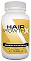 Hair Growth X: All-in-one Hair Growth Support Supplement, DHT Blocking Hair Loss Treatment for Men and Women with Biotin, Vitamins, Minerals, Natural Herbal Extracts and Amino Acids - 30 Extra Strength Tablets