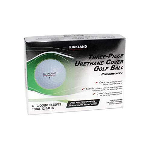 Kirkland Signature Three Piece Golf Ball Single Sleeve (3 Balls)