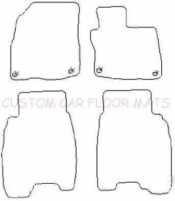 Car Mats Online AG4904POLY Tailored Car Floor Mats Black