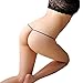 FasiCat Womens Thongs Panties Lace Briefs Sexy G Strings Underwear Pearls for Women Blue