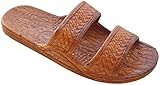 Pali Hawaii Adult Classic Jandals Sandals BROWN 09