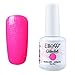 Elite99 Soak-Off UV LED Gel Polish Nail Art Manicure Lacquer Pearl Hot Pink 252 15ml