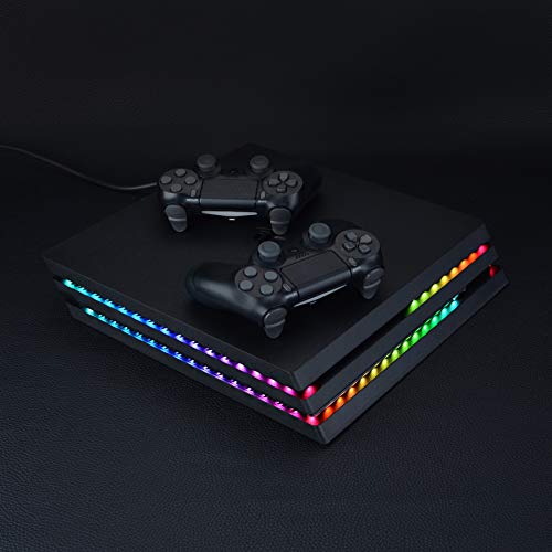 eXtremeRate RGB LED Light Strip for PS4 Pro Console, 7 Colors 29