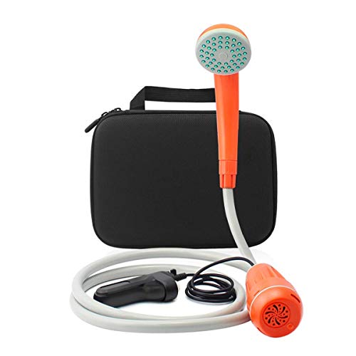 BEARHAM Portable Outdoor Camping Shower,Rechargeable Battery Powered