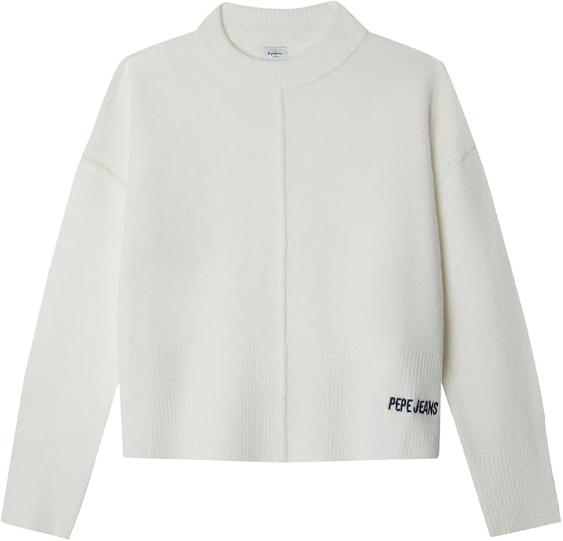 Ropa de Punto para niña, Color Blanco (Mousse White), 8, Blanco (Mousse White), 8 años