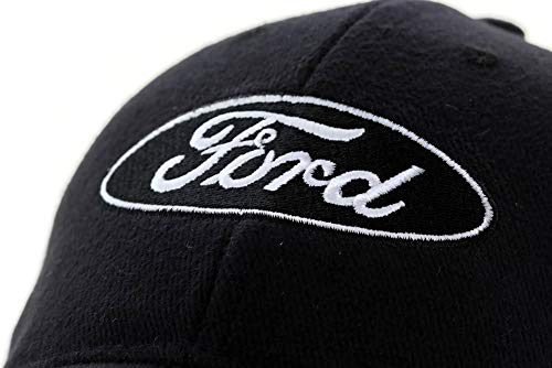 Ford Mesh Black Baseball Cap Trucker Hat Snapback F150 Mustang Focus Raptor (Certified Refurbished)