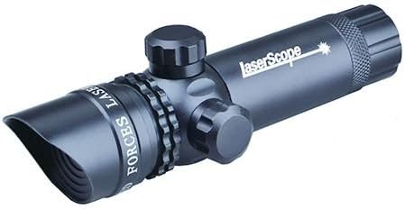 Trinity Force Red Laser w/ Switch and Mount, Cut Sunshade Head, 5-1/8in.