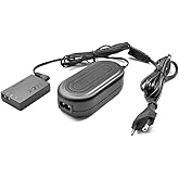 Fonte de Alimentação/Adaptador AC Compatível com ACK-E12 p/Canon Mirrorless EOS M M2 M10 M50 M100 M200 Powershot SX70 HS - El