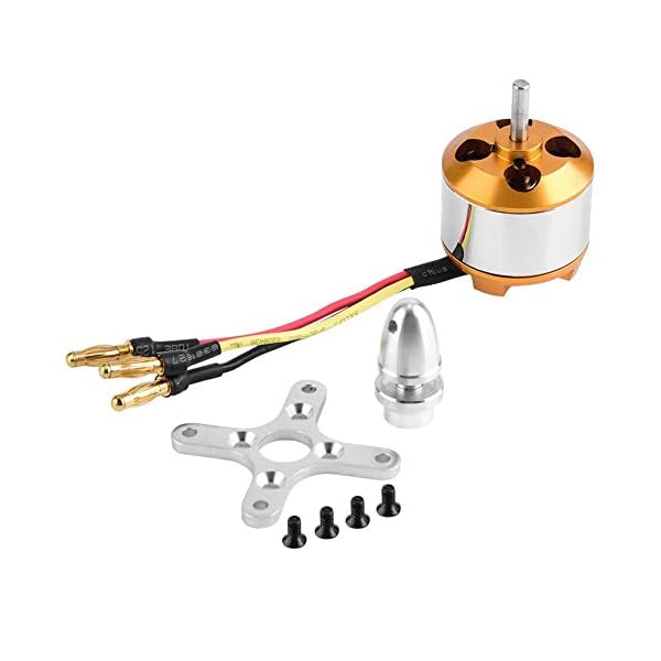 Dilwe RC-Motor, Motor-2814 1000 / 1400KV 2kg Schub 3-4S Motor für Starrflügel-RC-Flugzeug( 1000 kV)