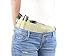 ComfortTac Ultimate Belly Band Holster for Concealed Carry | Nude | Fits Gun Smith and Wesson Bodyguard, Shield, Glock 19, 17, 42, 43, P238, Ruger LCP, and Similar Sized Guns | for Men and Women