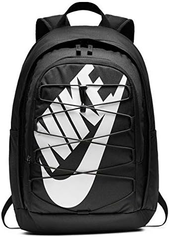 Nike Hayward 2.0 Backpack Sportswear Unisex Bags Football Sports Backpack for Training (Black/White)