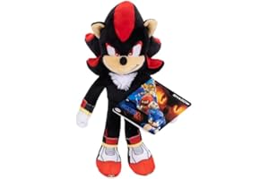 JAKKS Pacific Sonic The Hedgehog 3 Movie Shadow 9" Plush 2024