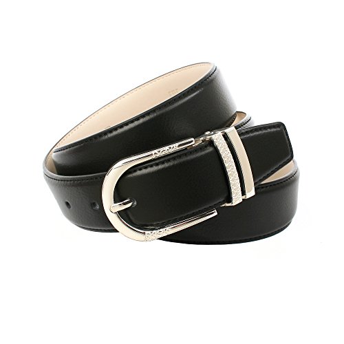 Anthoni Crown A13WT10 Cintura, Nero (Nero 010), 110 cm Donna