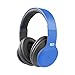 Altec Lansing MZX300-BLU Wireless Over Ear Bluetooth Headphones with Microphone, Blue