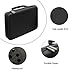 Oritys Battery Organizer Hard Storage Carrying Case， Holds Batteries – D C 9V AA AAA Lithium 3V, Come with D-FantiX Battery Tester BT-168.