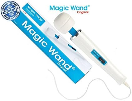 Magic Wand Rechargeable Cordless Therapeutic Wand Massager, Strong Vibrating Rechargable Cordless for Sore Body Back Foot Muscle Aches