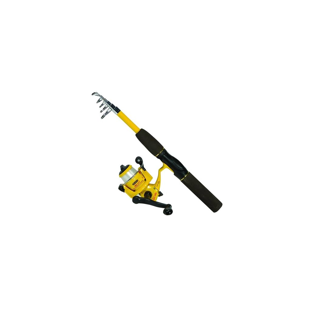 Daiwa Mini System Minispin Ultralight Spinning Reel and Rod Combo in Hard Carry Case Parkcation