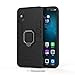 Cocomii Black Panther Armor Xiaomi Mi 8 Pro Case NEW [Heavy Duty] Tactical Metal Ring Grip Kickstand Shockproof Bumper [Works With Magnetic Car Mount] Full Body Cover for Xiaomi Mi 8 Pro (B.Jet Black)