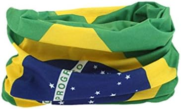 Flag Stripe Print Pattern Outdoor Sport Multifunctional Sports Magic Scarf