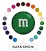 M&M's Green Milk Chocolate Candy 1LB Bag