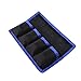Meking DSLR Battery Case Holder Storage with 4 Pocket Pouch for LP-E6/LP-E8/LP-E10/LP-E12/NP-FW50/EN-EL14/EN-EL15 and more