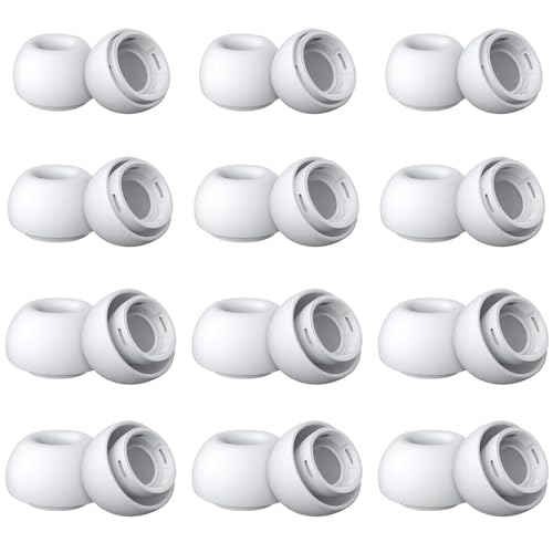 AirPods Pro Replacement Ear Tips 12 Pairs White