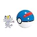 Pokémon Clip And Carry Poké Ball, Alolan Meowth And Great Ball