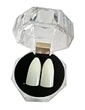 Vampire Dentures Fangs Round short Teeths Costume Accessory (without Glue)