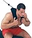Body-Solid ACH18 Ab Crunch Padded Harness, Cable Workout Equipment for Home Gym Workout to Support Your Abdominal Exercise & Core Strength, Black