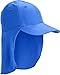 Coolibar UPF 50+ Kids' Surfs Up All Sport Hat - Sun Protective (Small/Medium- Baja Blue)