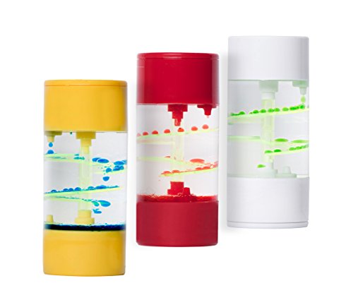 Liquid motion spiral timer toy for sensory play - relax…